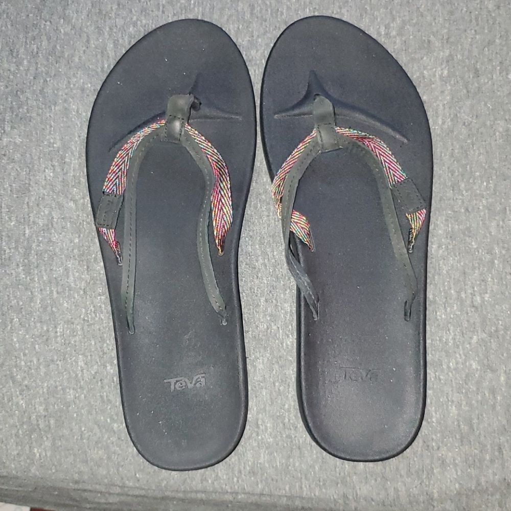 Teva Azure flip flops